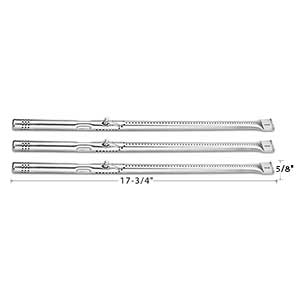 Replacement Stainless Steel Burner Char-Broil 463332719, 4633335517, 463335517, 463335519, 463342118, 463342119, 463347017, 463347418, 463347518, 463347519, 463348017, Gas Models 3PK